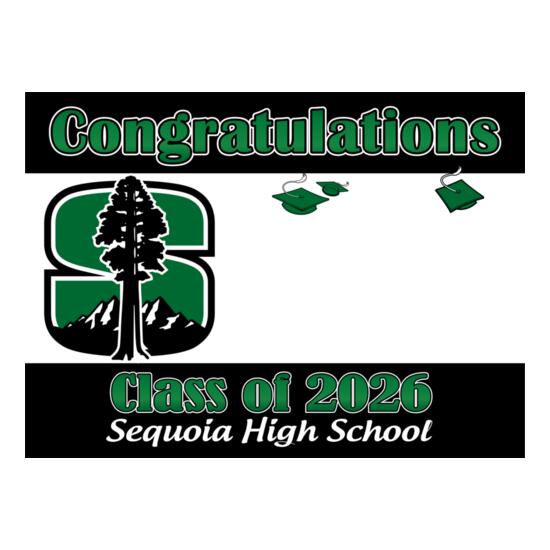 2026 Sequoia High School Grad Sign Thumbnail