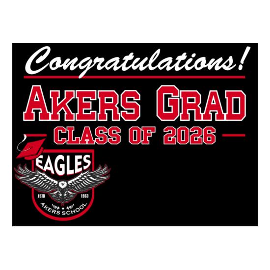 2026 Akers Grad Sign Thumbnail