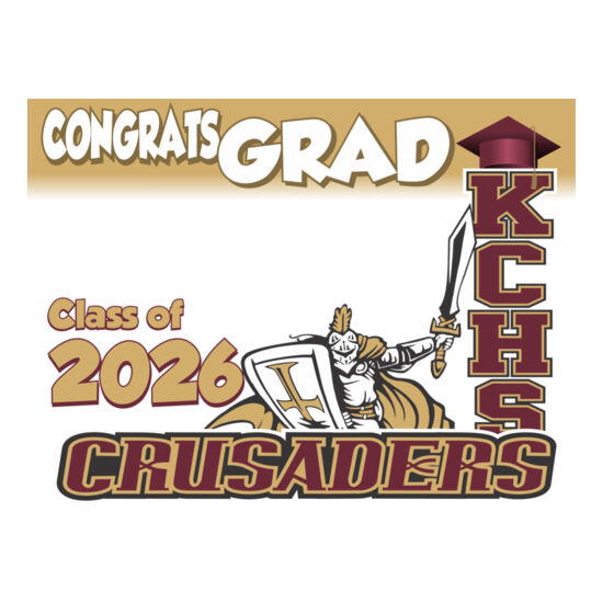 2026 Kings Christian Grad Sign Thumbnail