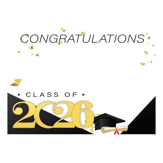 2026 Grad Sign Black   Gold Thumbnail