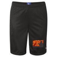 Polyester Mesh 9" Shorts with Pockets Thumbnail