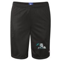 Polyester Mesh 9" Shorts with Pockets Thumbnail