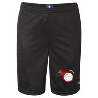 Polyester Mesh 9" Shorts with Pockets Thumbnail