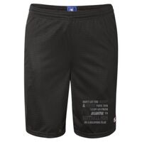 Polyester Mesh 9" Shorts with Pockets Thumbnail