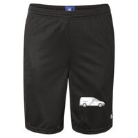 Polyester Mesh 9" Shorts with Pockets Thumbnail