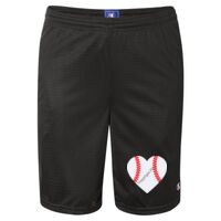 Polyester Mesh 9" Shorts with Pockets Thumbnail