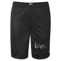 Polyester Mesh 9" Shorts with Pockets Thumbnail