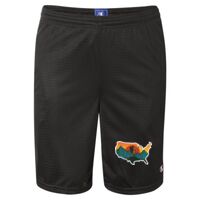 Polyester Mesh 9" Shorts with Pockets Thumbnail