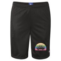 Polyester Mesh 9" Shorts with Pockets Thumbnail