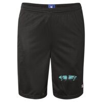 Polyester Mesh 9" Shorts with Pockets Thumbnail