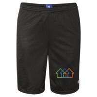 Polyester Mesh 9" Shorts with Pockets Thumbnail