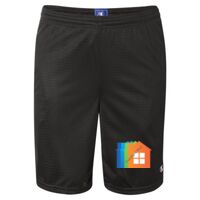 Polyester Mesh 9" Shorts with Pockets Thumbnail