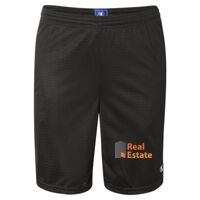 Polyester Mesh 9" Shorts with Pockets Thumbnail
