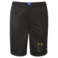 Polyester Mesh 9" Shorts with Pockets Thumbnail