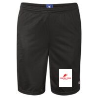 Polyester Mesh 9" Shorts with Pockets Thumbnail