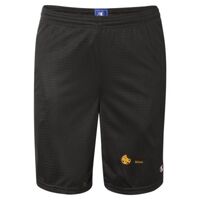 Polyester Mesh 9" Shorts with Pockets Thumbnail