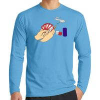 Long Sleeve Performance Blend Tee Thumbnail