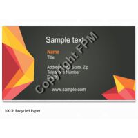 Business Cards - 100 lb Recycled Paper Thumbnail